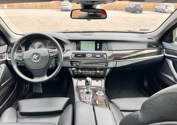 BMW Seria 5 cena 77600 przebieg: 149000, rok produkcji 2013 z Olsztyn małe 211